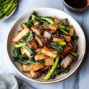 Tofu and Mushroom Stir Fry