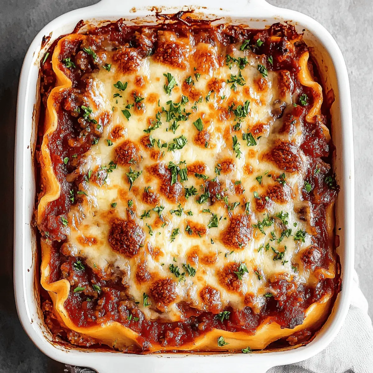 Meat Lasagna