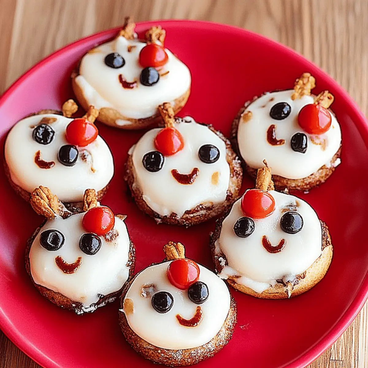 Rudolph the Red-Nosed Reindeer Cookies