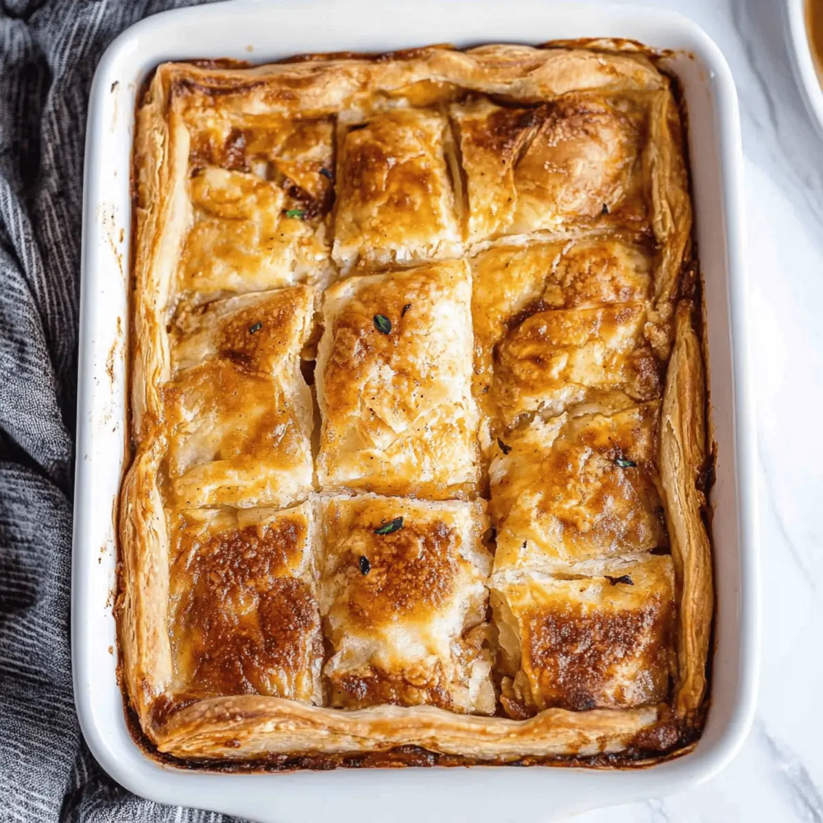 Phyllo Meat Pie