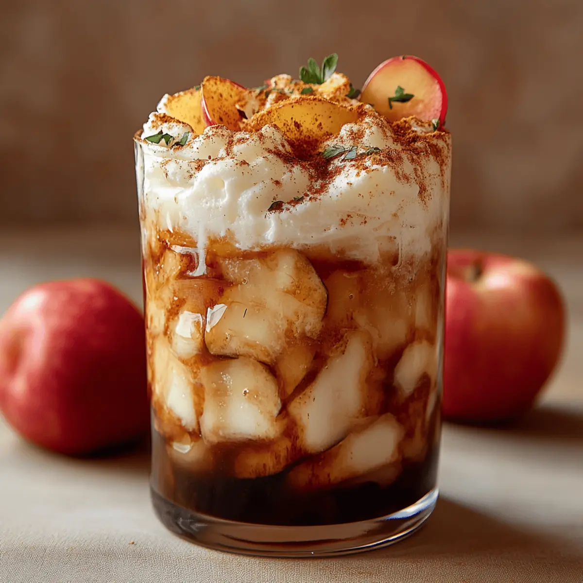 Apple Pie Dirty Soda