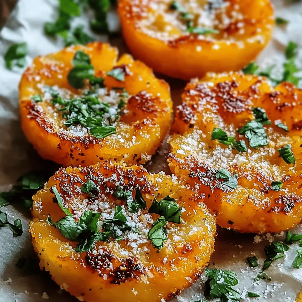 Crispy Smashed Carrots