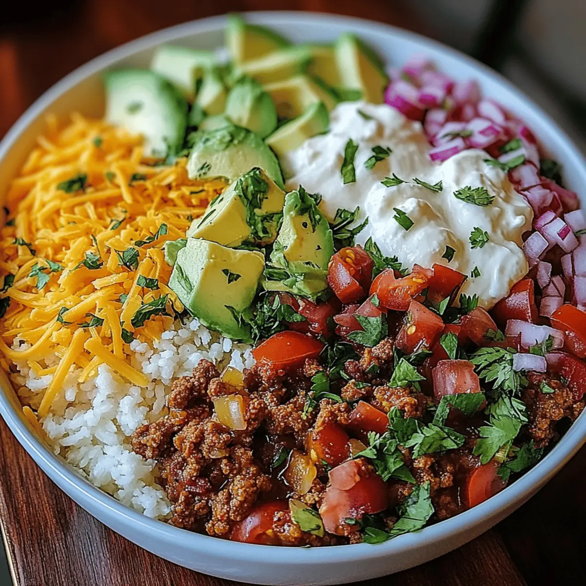 Taco Rice Bowl