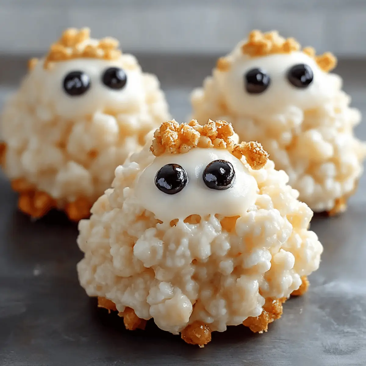 Ghost Popcorn Balls
