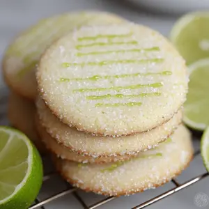 Lime Sugar Cookies