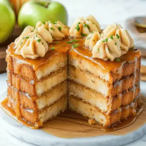 Caramel Apple Spice Cake