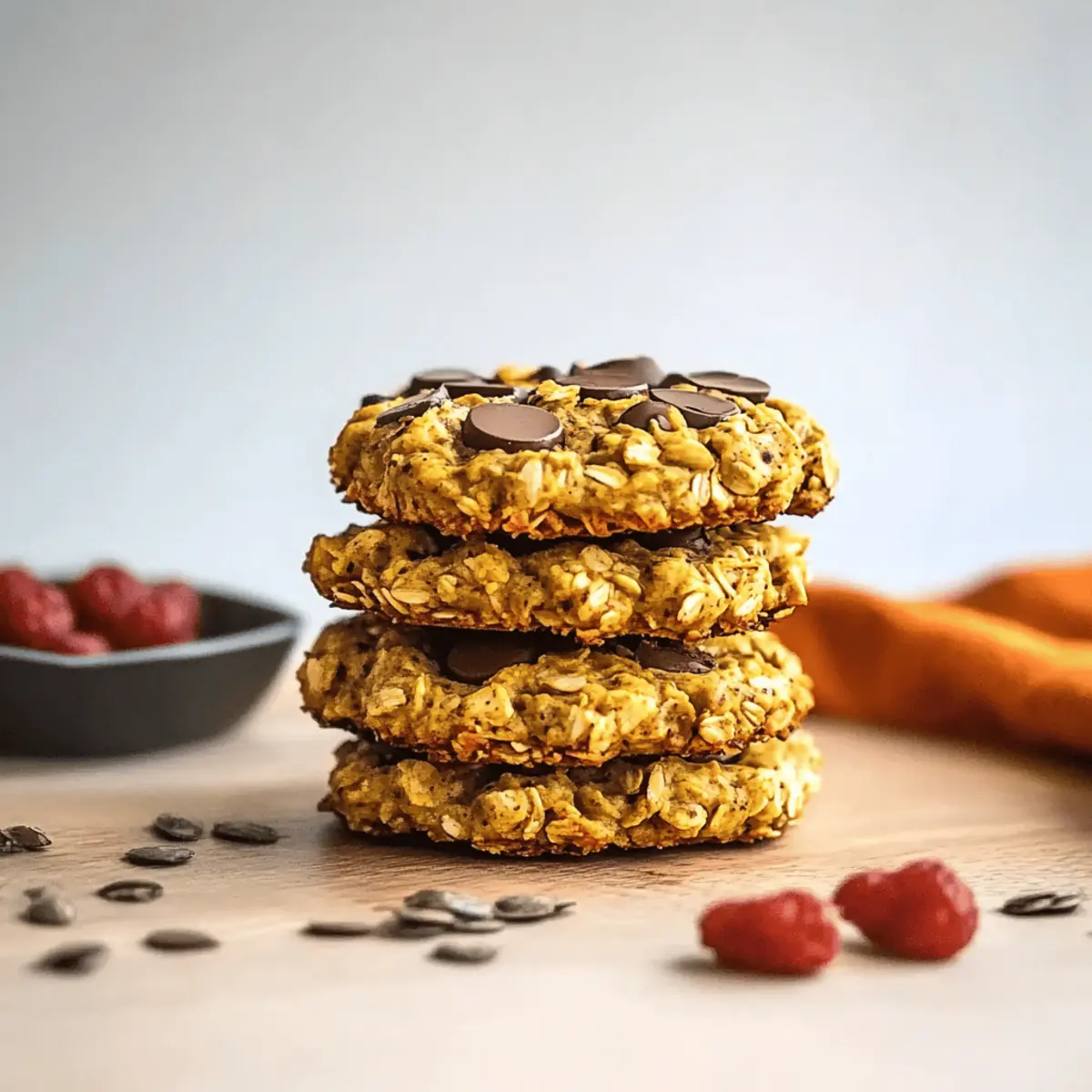 Pumpkin Oat Cookies
