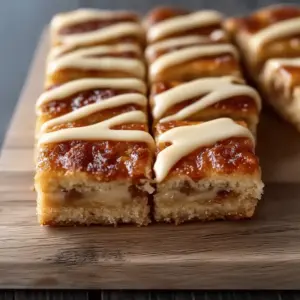 Cinnamon Roll Blondies