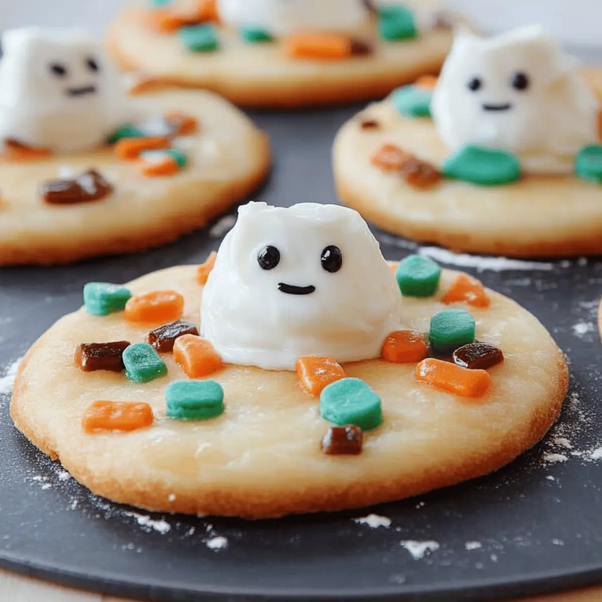 Melted Snowman Cookies