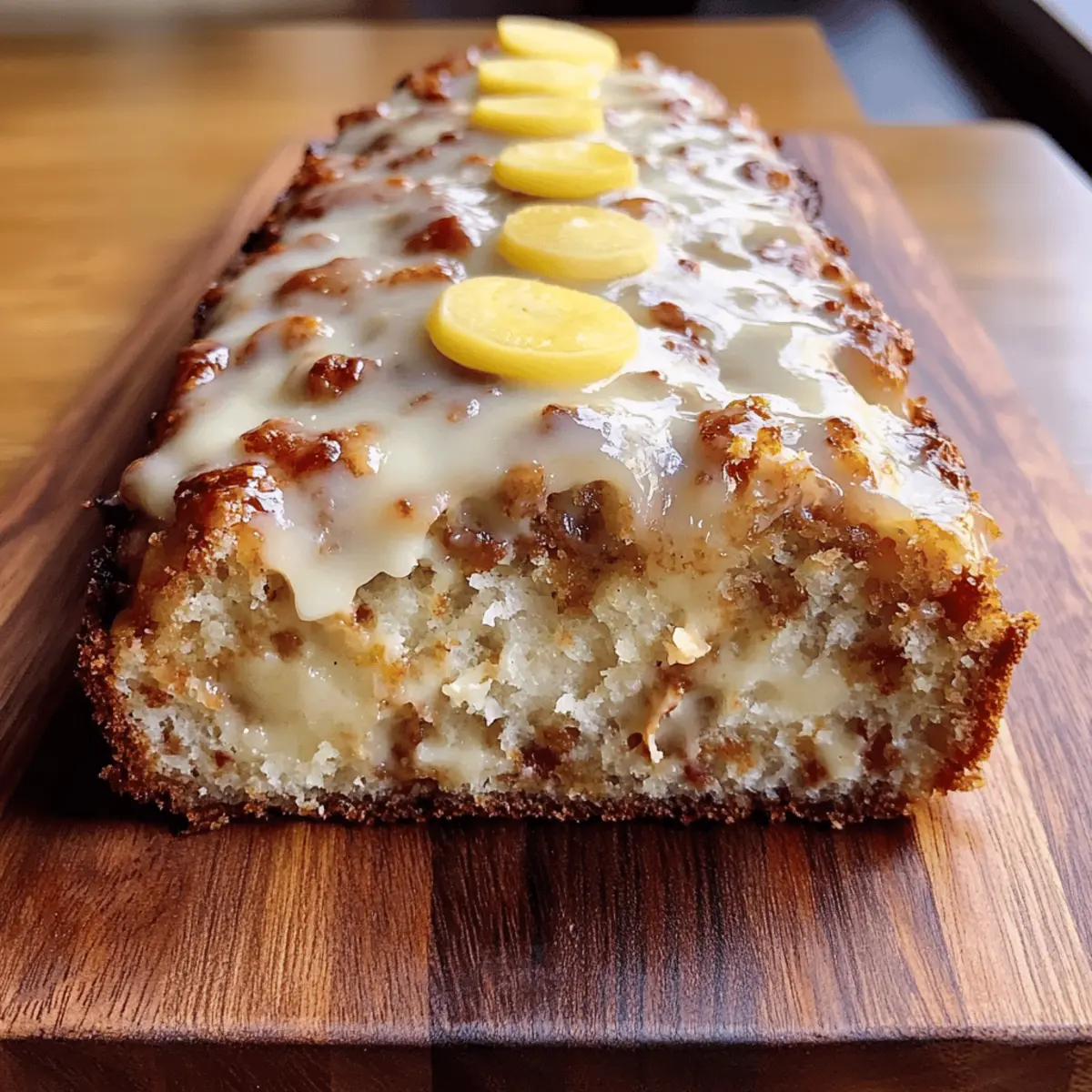 Cinnamon Roll Banana Bread