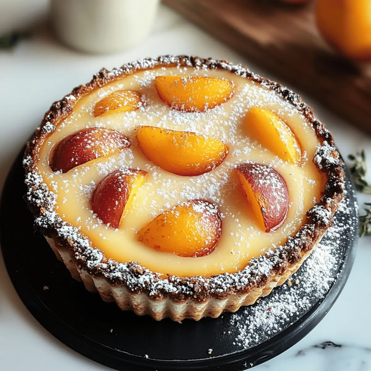 Fresh Peach Cake