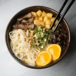 Creamy Vegetarian Peanut Miso Ramen