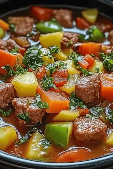 Vegetable Beef Soup