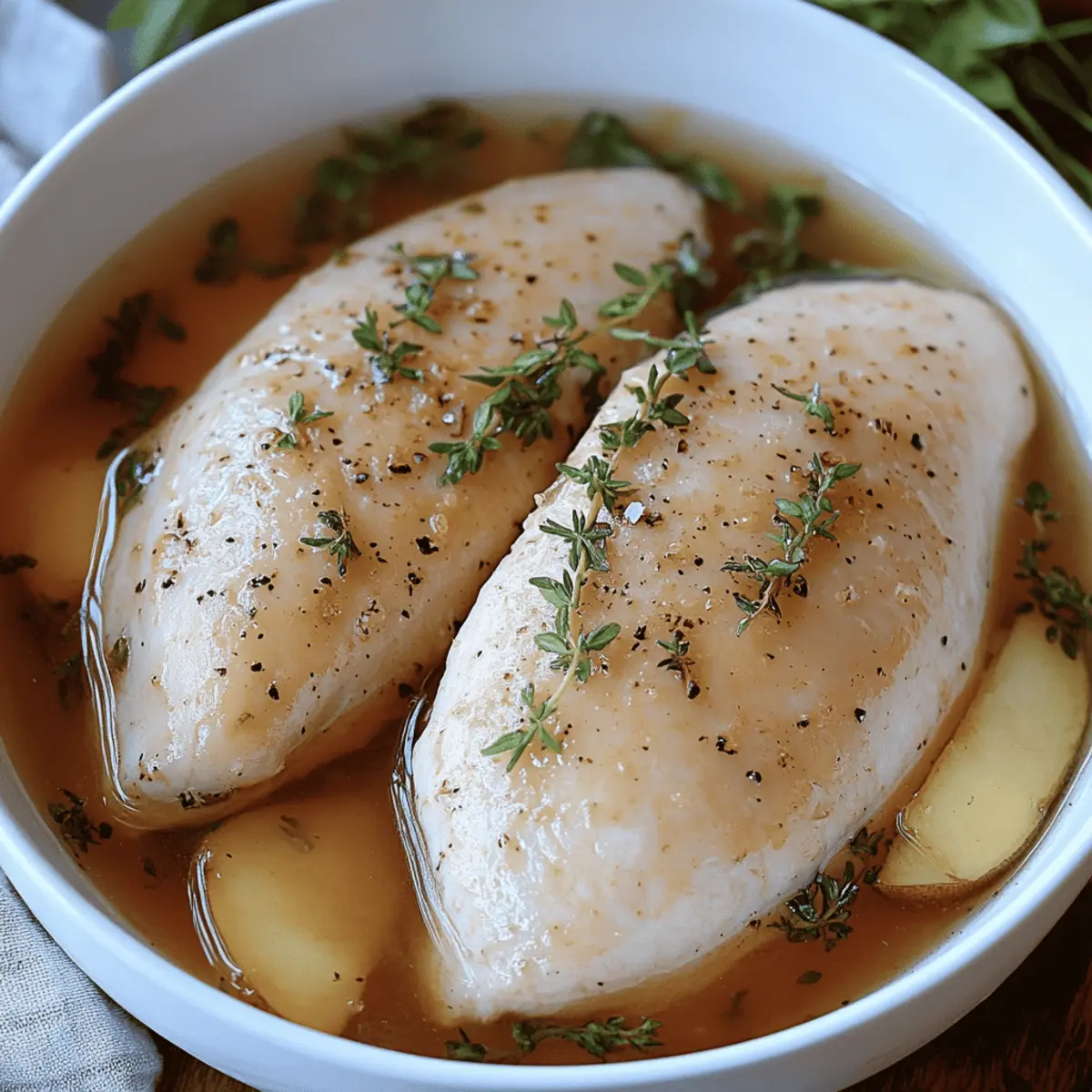 Boiled Chicken Breast