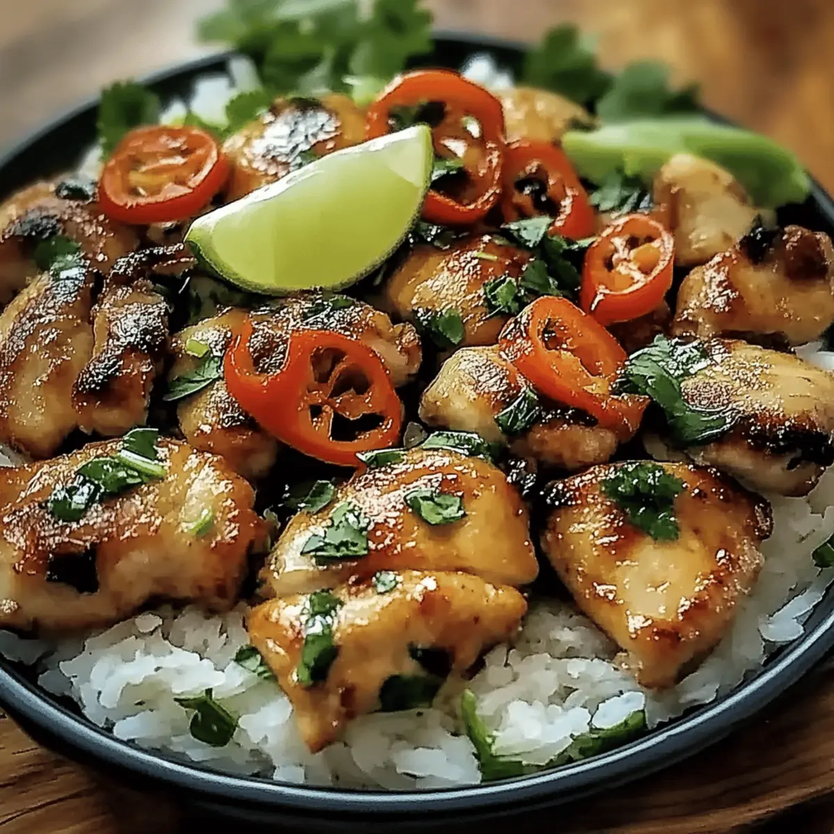Juicy Lemongrass Chicken Vietnamese Style