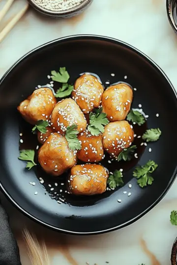 Crispy Chinese Honey Garlic Chicken