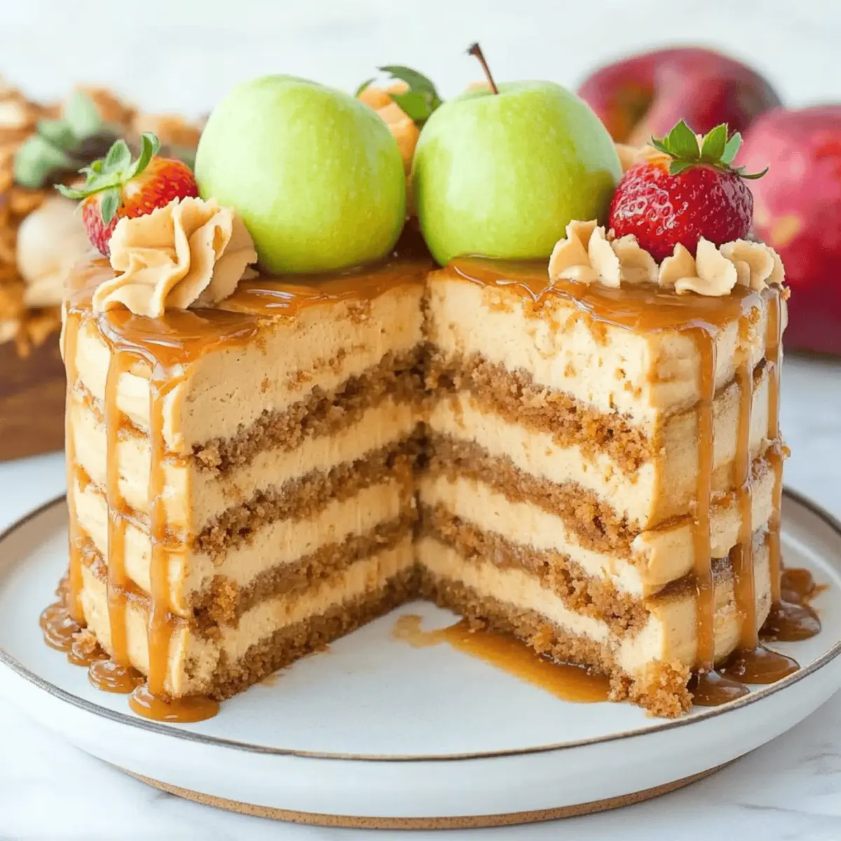 Caramel Apple Spice Cake