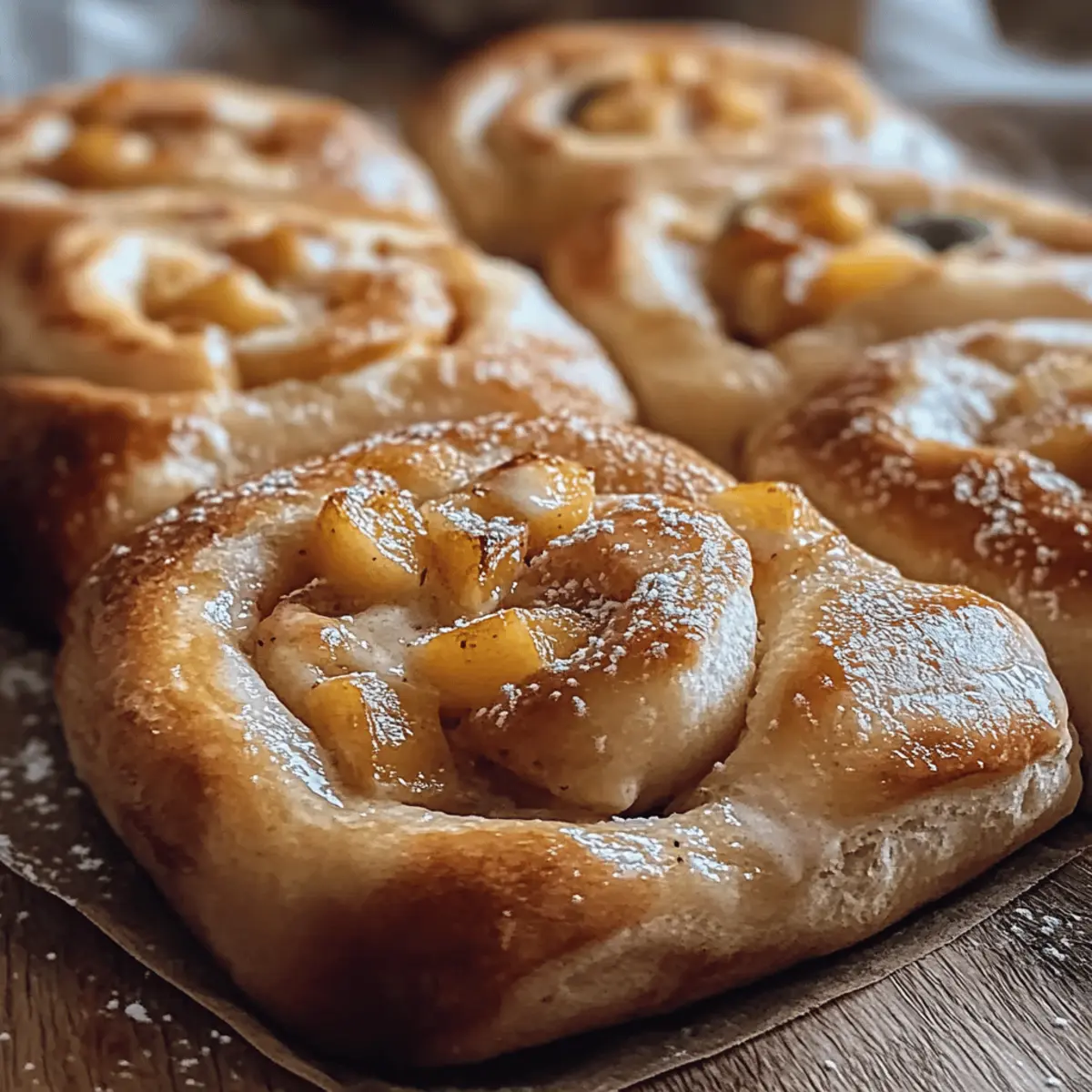 Vegan Apple Cinnamon Buns