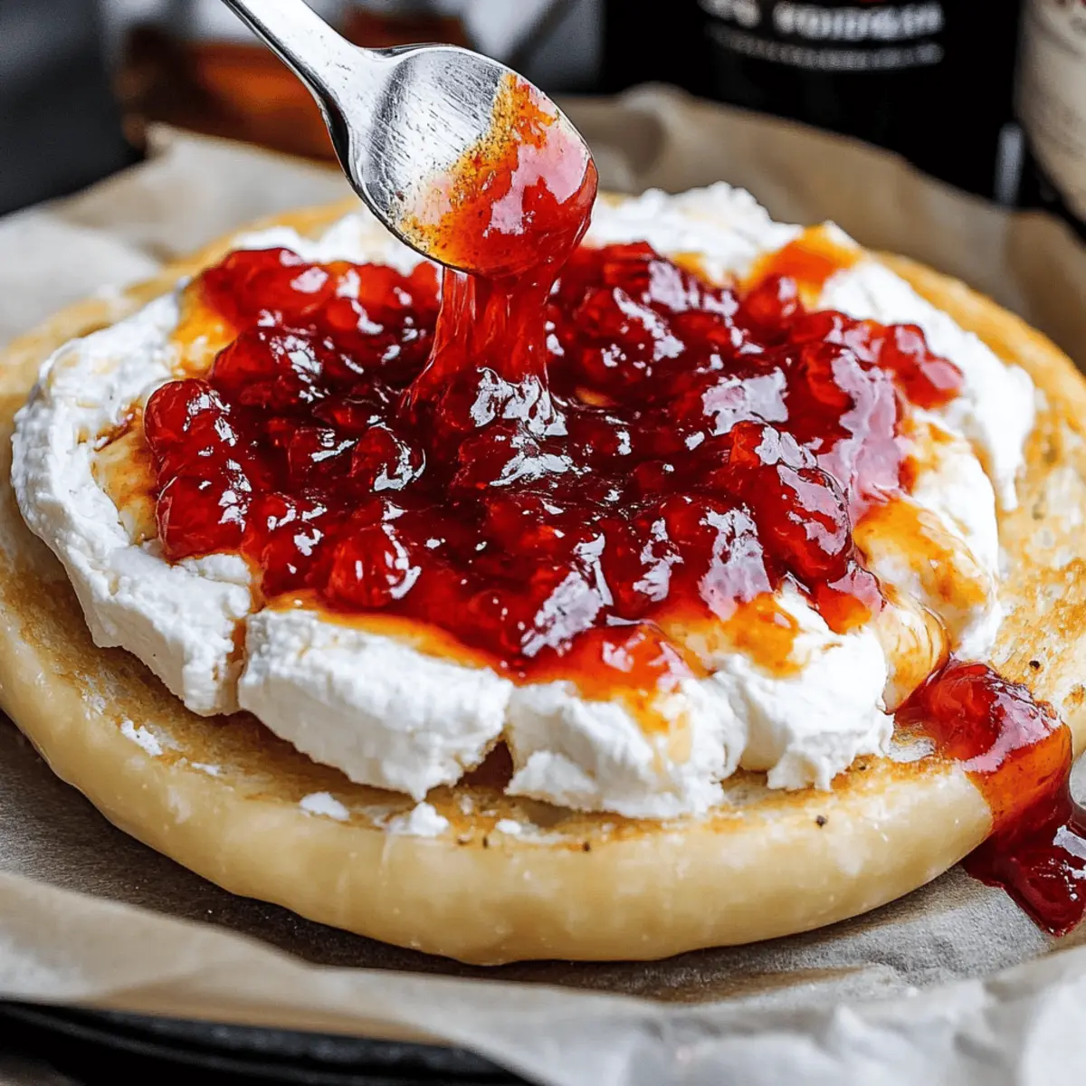 Halloween Bloody Baked Brie