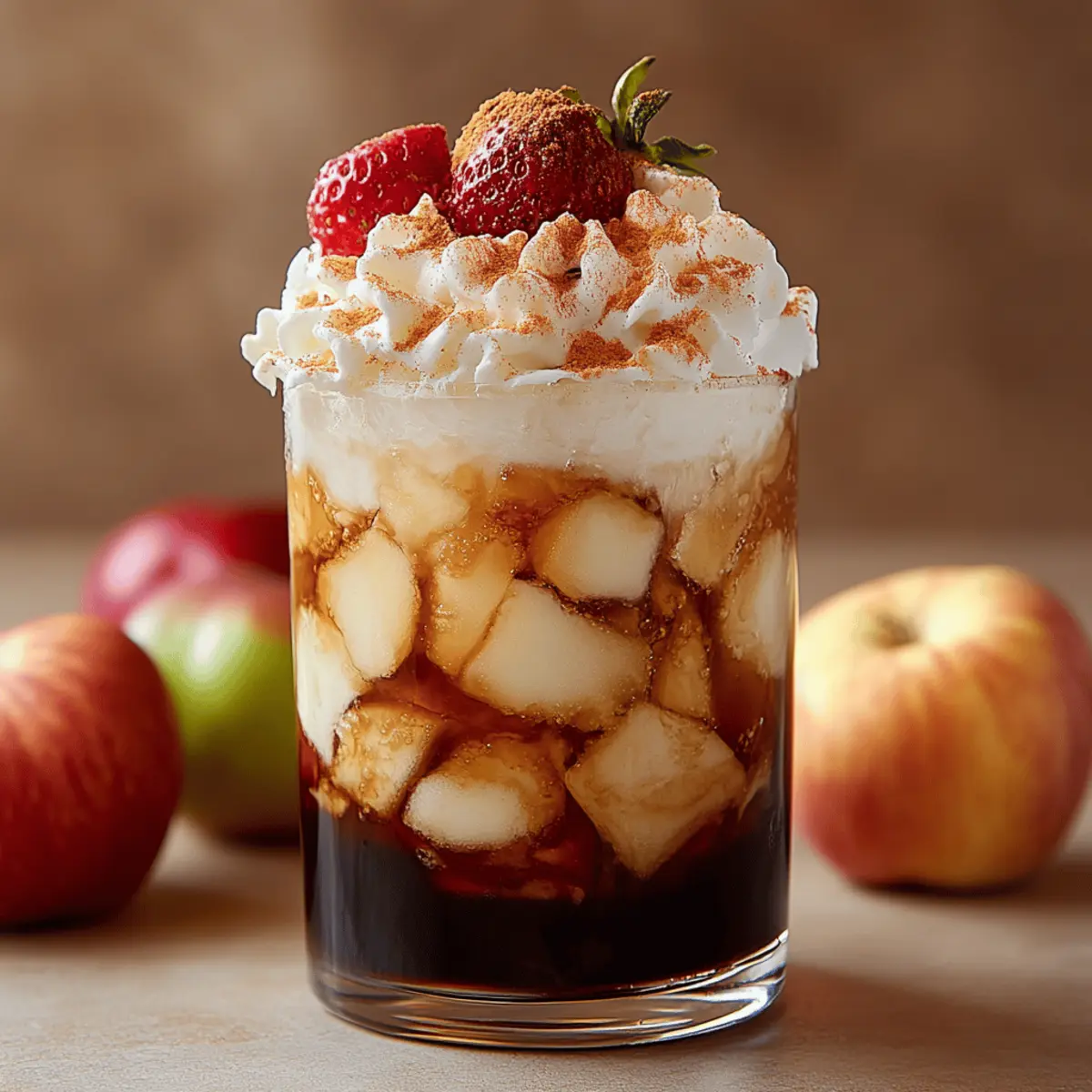 Apple Pie Dirty Soda