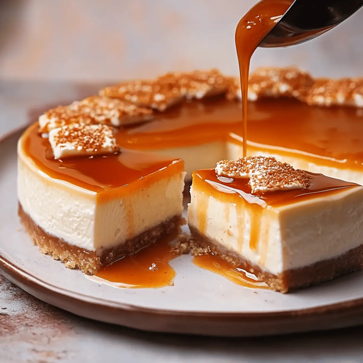 Salted Caramel Cheesecake