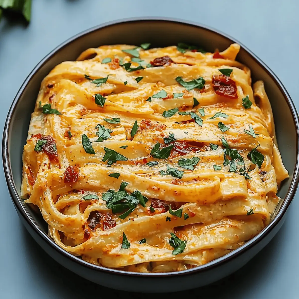 Creamy Sun-Dried Tomato Vegan Pasta