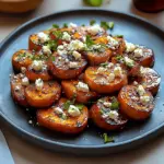 Honey Feta Sweet Potato Rounds