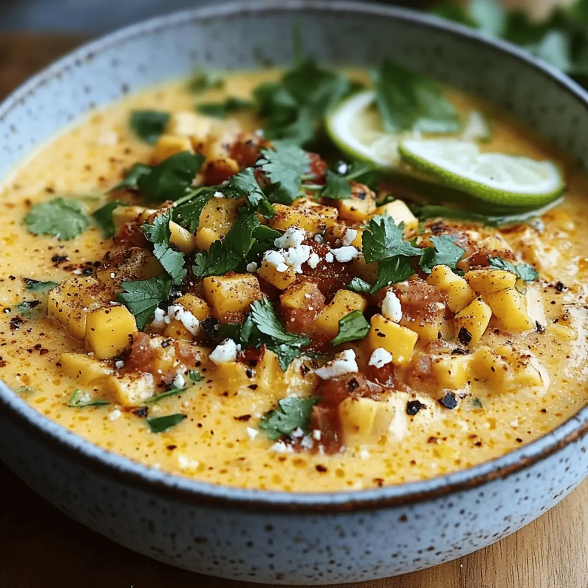 Mexican Street Corn Soup