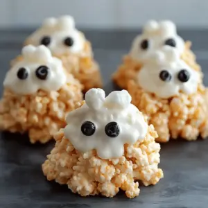 Ghost Popcorn Balls