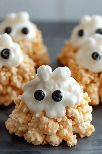 Ghost Popcorn Balls