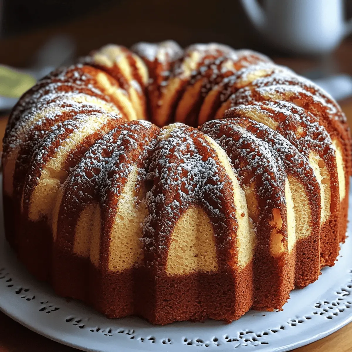 Cinnamon Swirl Bundt Cake