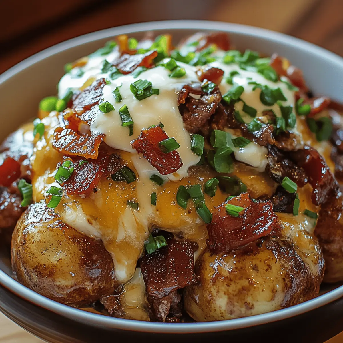 Mississippi Mud Potatoes