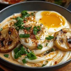 Creamy Miso Udon Soup