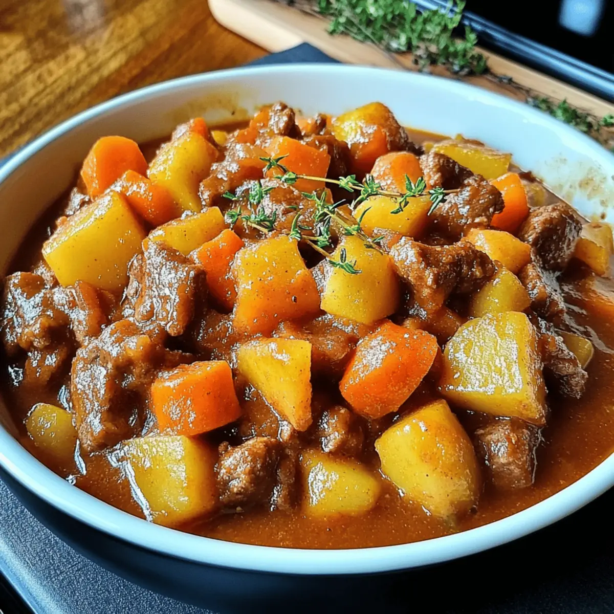 Autumn Harvest Beef Stew