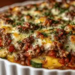 Ground Turkey Zucchini Casserole