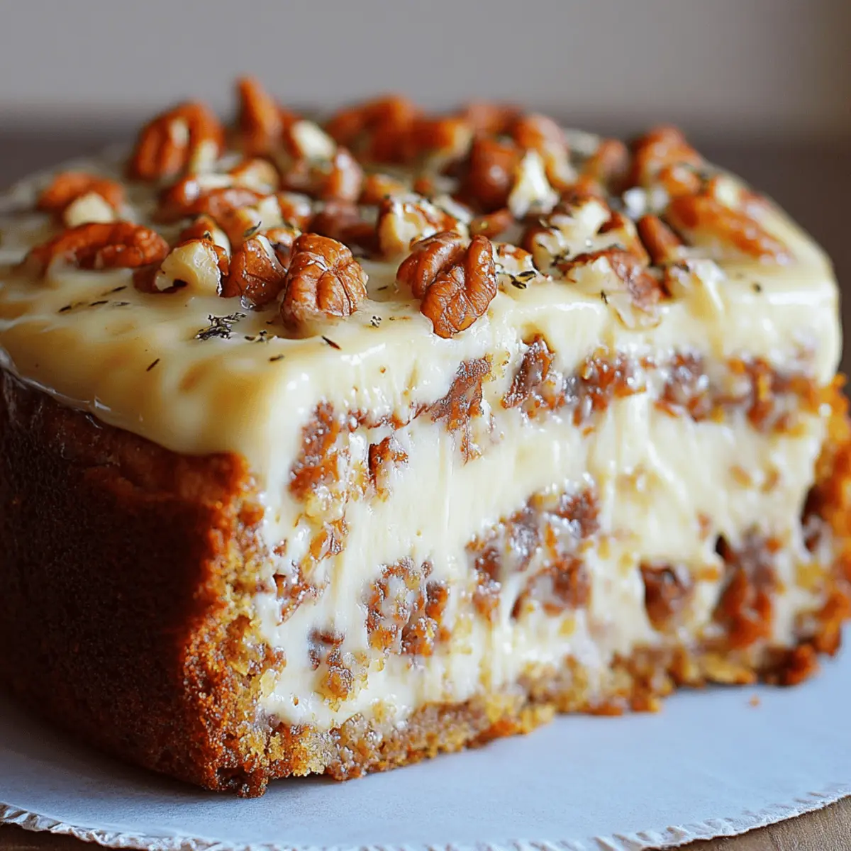 Carrot Cake Cheesecake