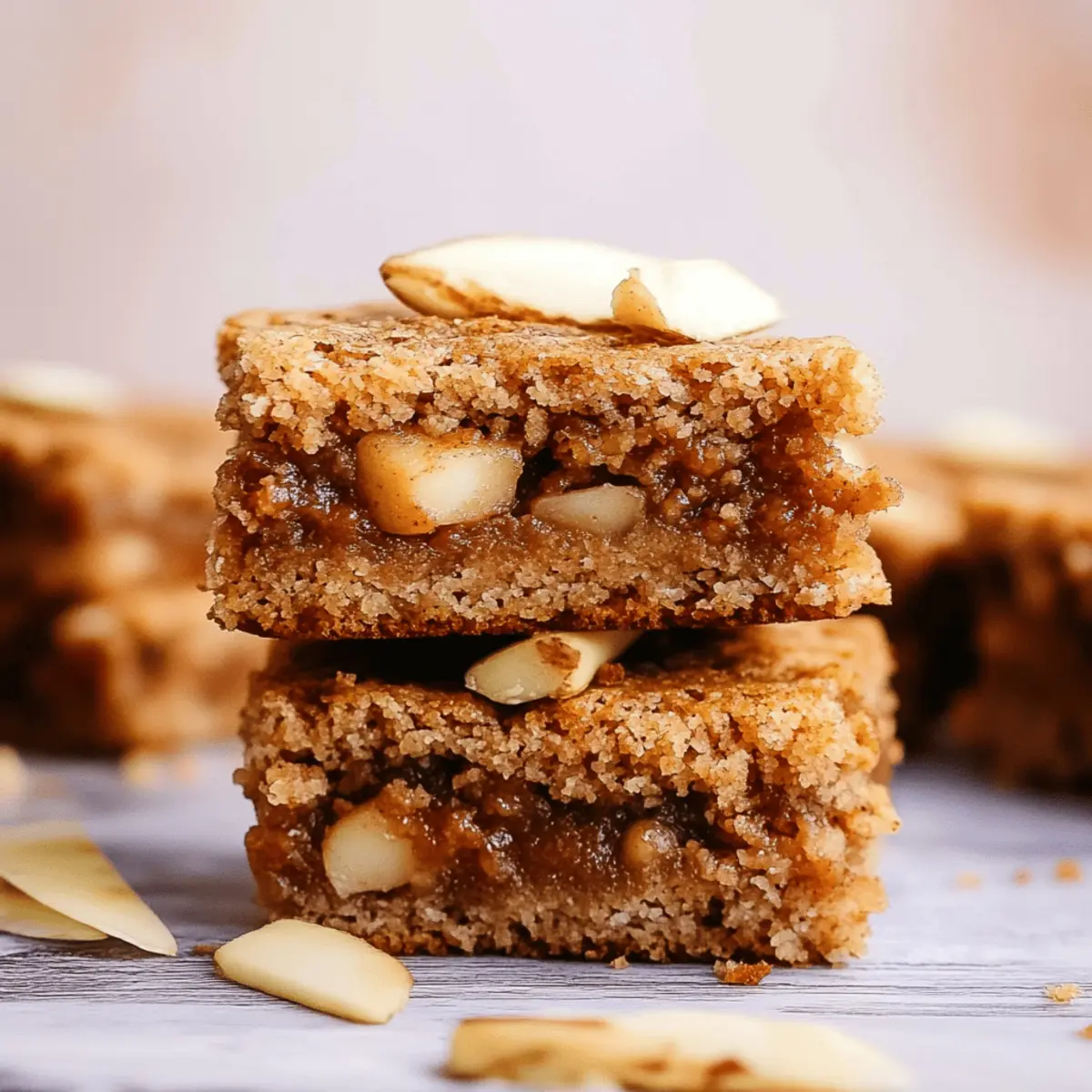 Apple Cinnamon Blondies