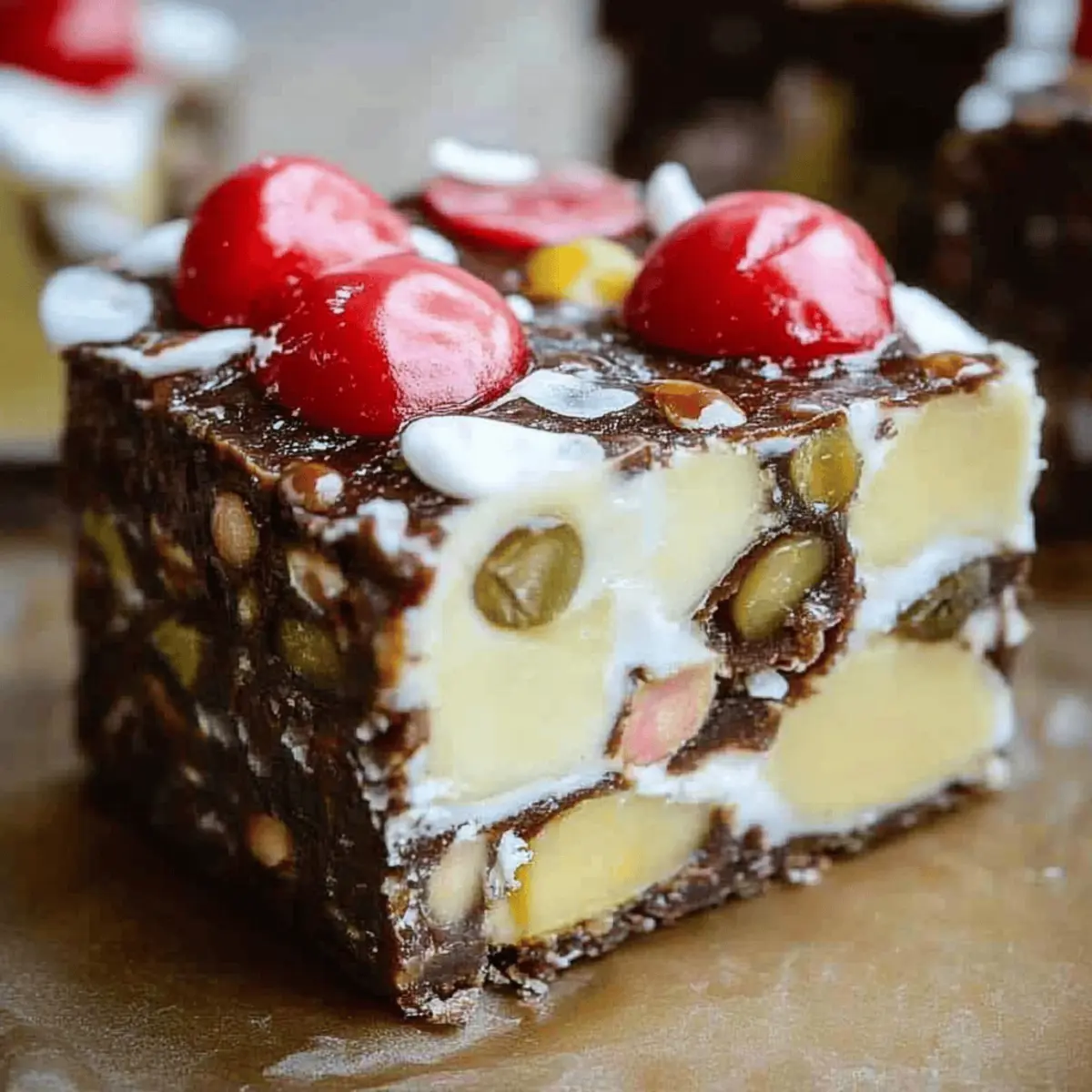 Christmas Rocky Road