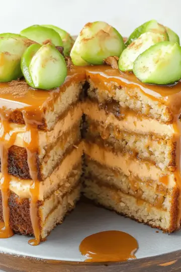 Caramel Apple Spice Cake
