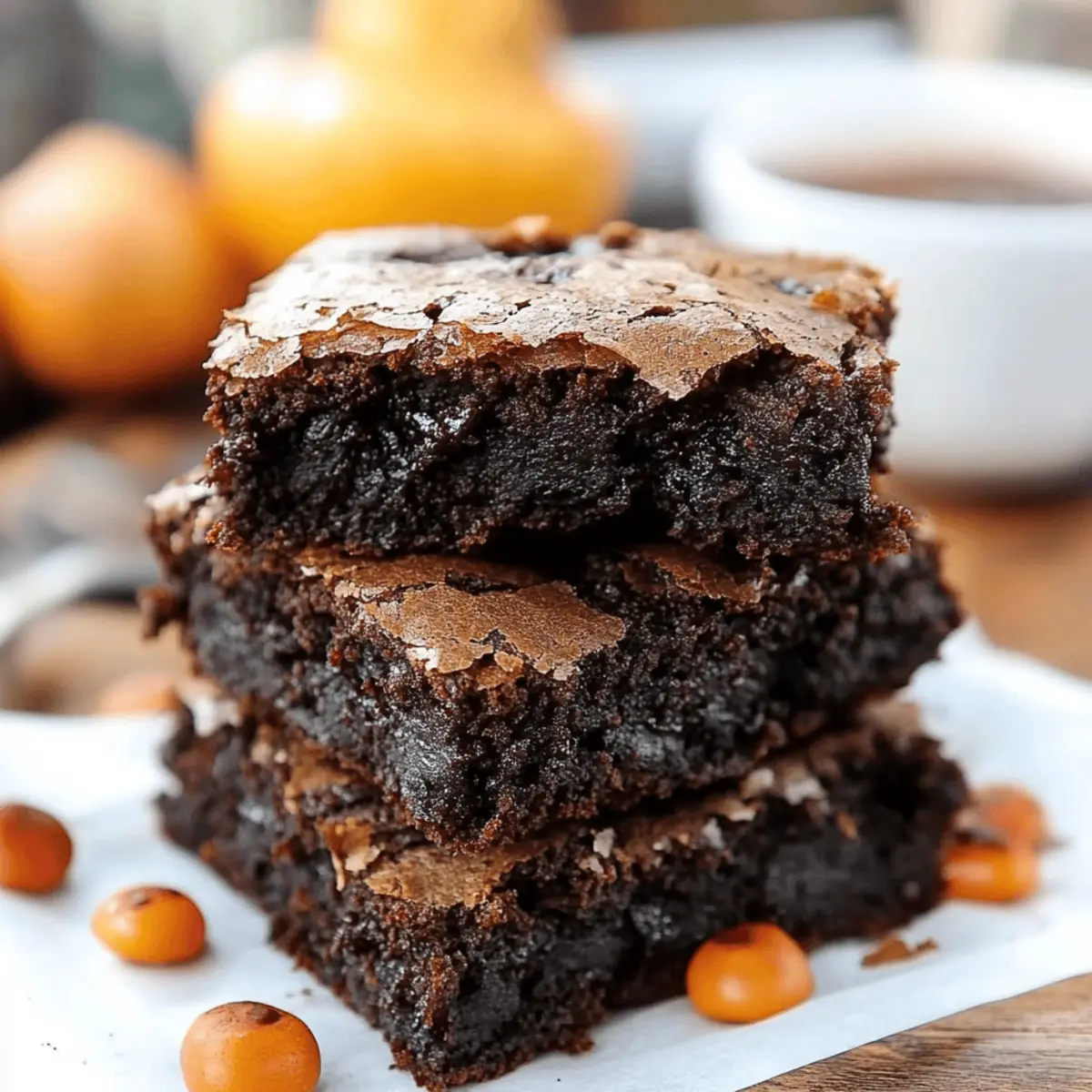 Pumpkin Brownies