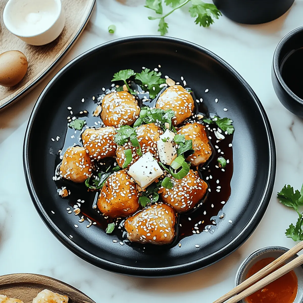 Crispy Chinese Honey Garlic Chicken