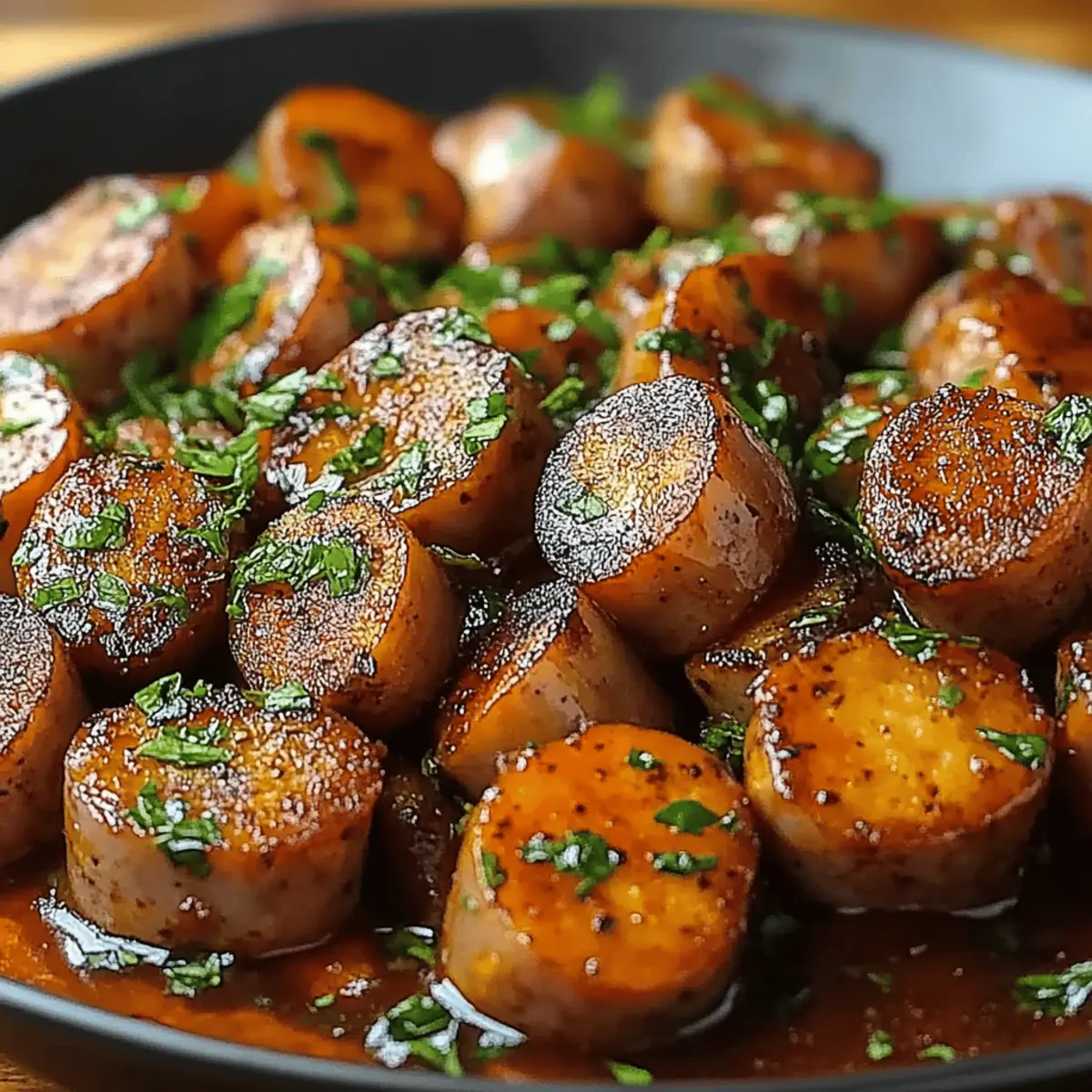 Sausage and Sweet Potatoes