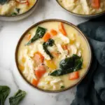 Creamy Turkey Orzo Soup