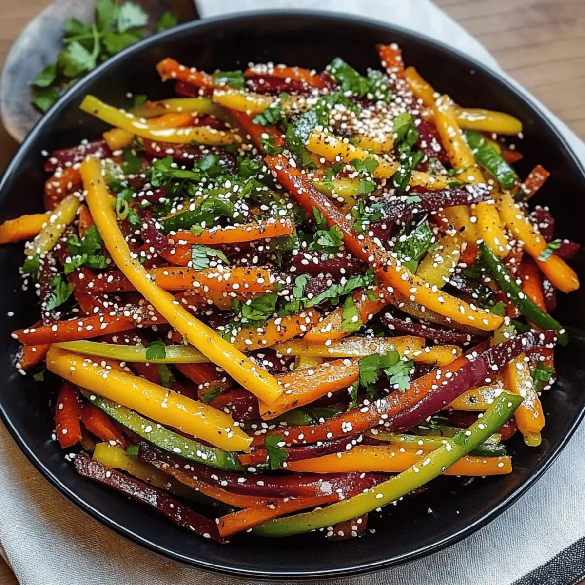 Carrot Sesame Salad