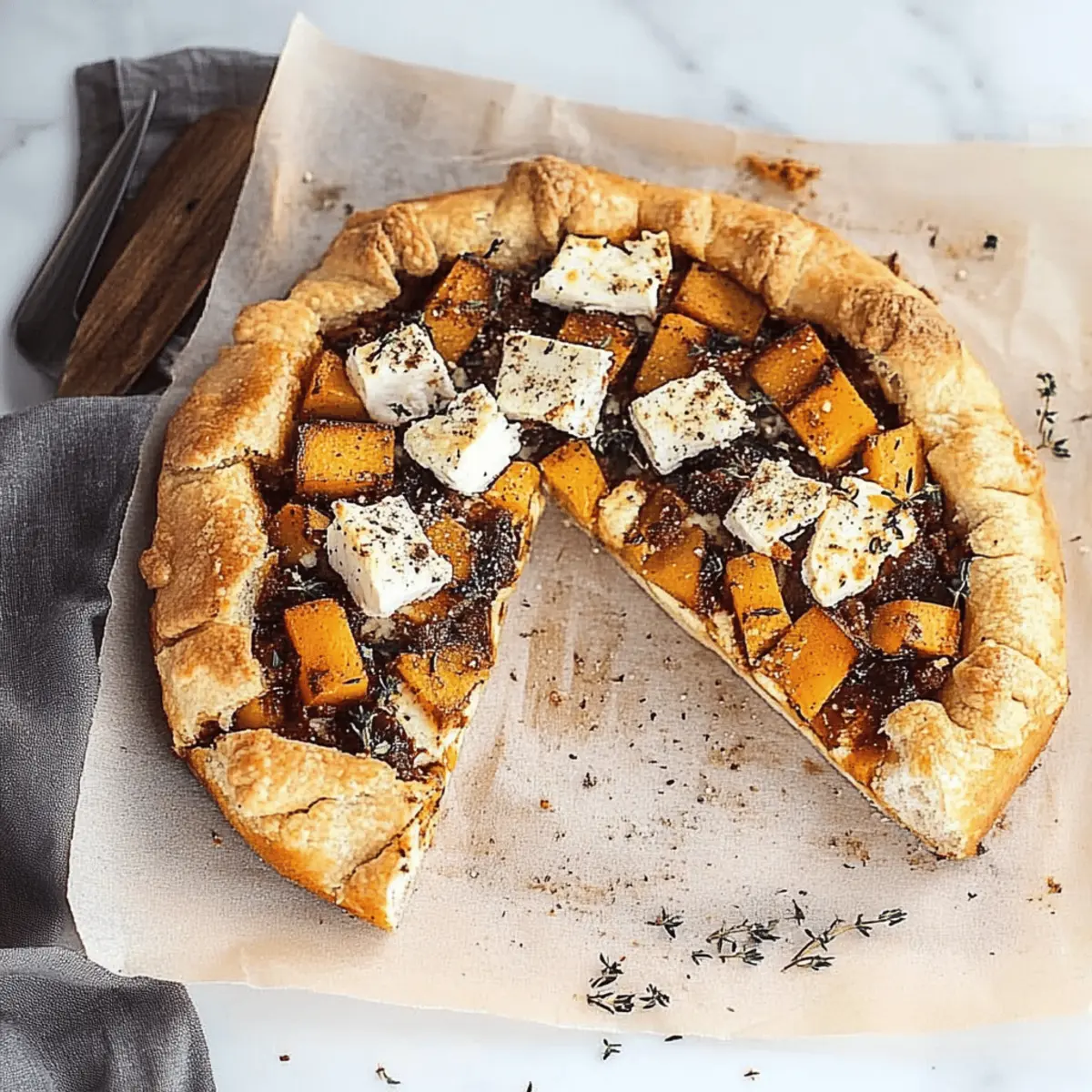 Butternut Squash Galette