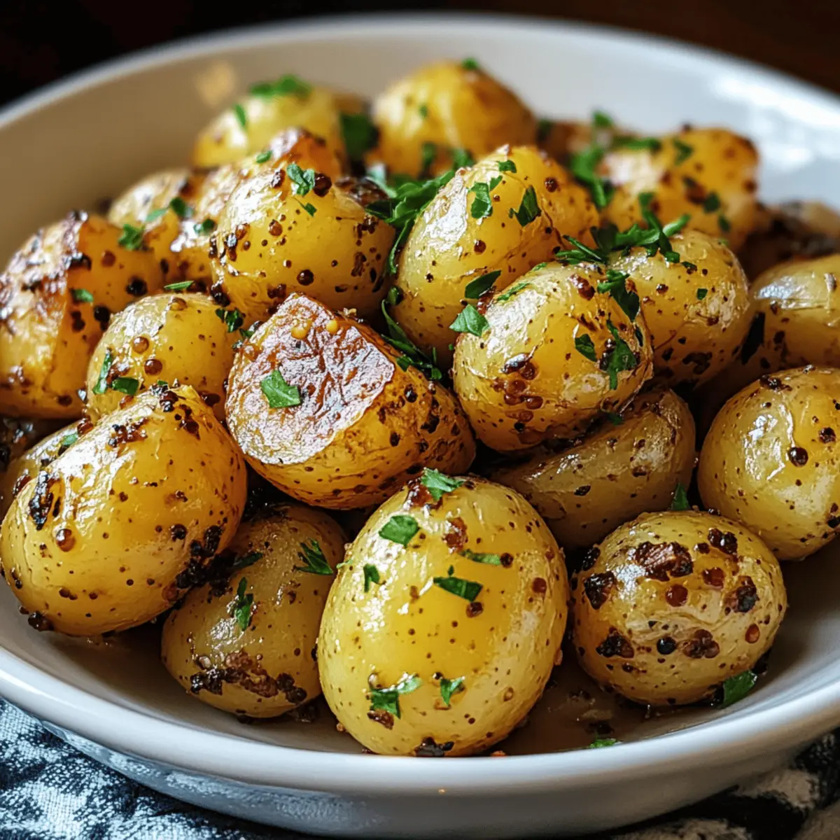 Honey Mustard Potatoes
