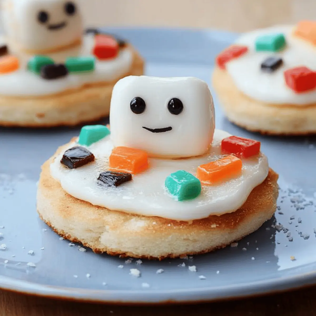 Melted Snowman Cookies