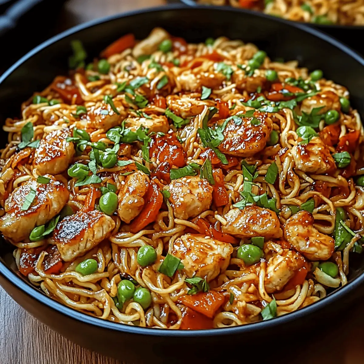 Chicken Ramen Stir Fry