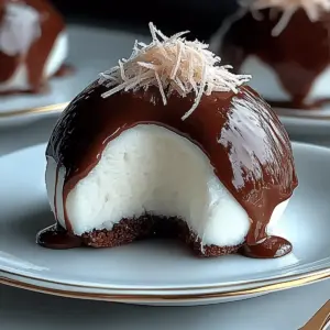 Coconut Chocolate Dome