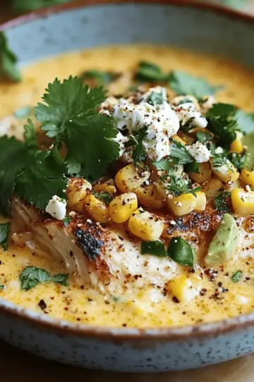 Mexican Street Corn Soup